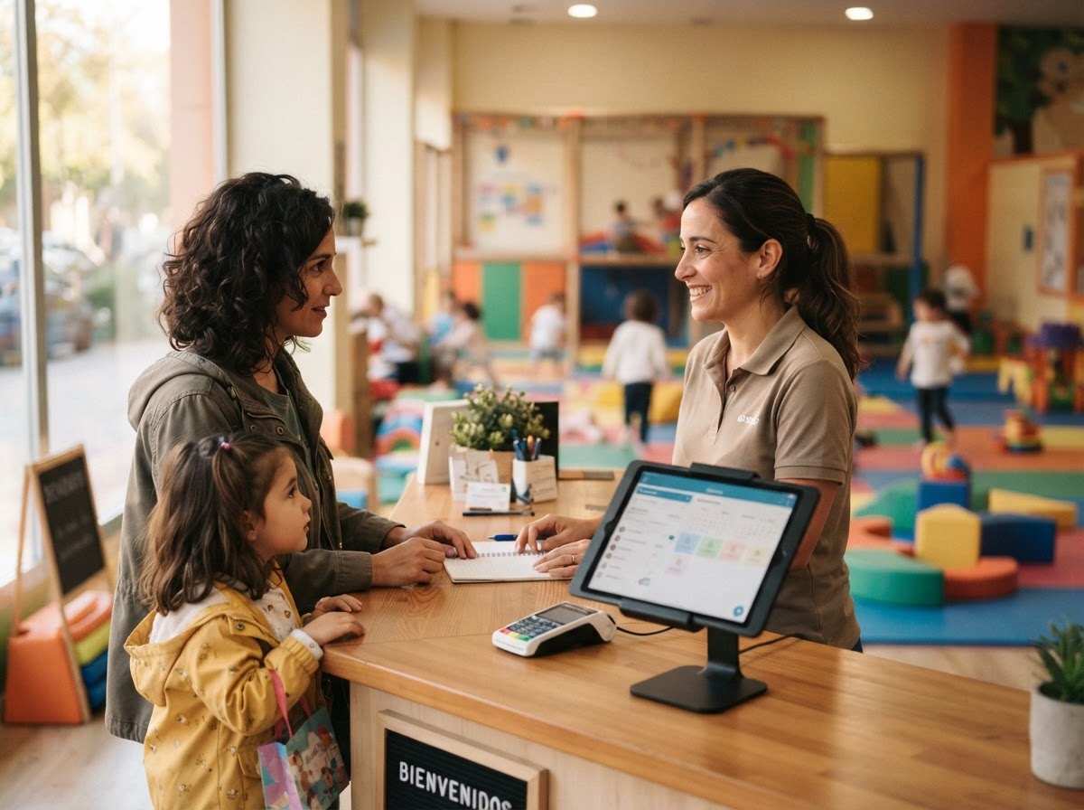 Recepción IA para ludotecas y ocio infantil